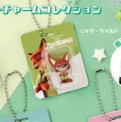 (未開封) ズートピア パッケージ チャーム コレクション ガチャ ニック ブラスター ミニ フィギュア