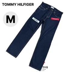 新品　TOMMY HILFIGER　ワッペン付き　メンズストレートジーンズ　ゴールドステッチ　M　　値下げ不可のサムネイル