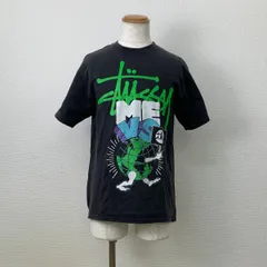 STUSSY ステューシー 半袖Tシャツ M ブラック メンズ ストリート