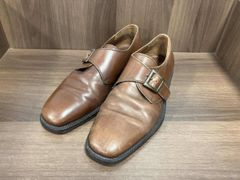 早い者勝ち】ブルネロクチネリ ダブルモンクストラップ レザーシューズ