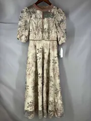 ★ Dorry Dollドリードール ロングワンピース ドレス 花柄 9447-1AM タグあり サイズM ピンク系 夏