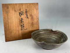 茶道具】真葛焼 宮川香斎造 浅黄ツボツボ蓋置 蓋置225 - メルカリ