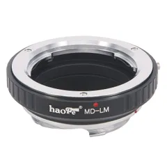 【在庫処分】レンズマウントアダプター Haoge ミノルタ Rokkor MD MCマウントレンズからLeica M LMマウントカメラ用 M240、M240P、M262、M3、M2、M1、M4、M5、M6、MP、M7、M8、M9、M9、M9-P、Mモノクロ、のサムネイル