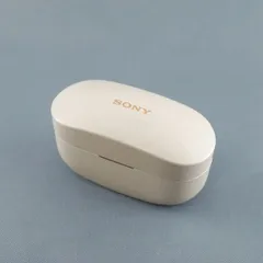 SONY WF-1000XM4 充電ケースのみ USED品 ワイヤレスイヤホン イヤホンケース 充電器 チャージングケース ソニー シルバー 完動品 V0696