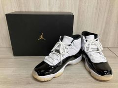 Air Jordan 11 Retro ホワイト/ブラック/ゴールド - メルカリ