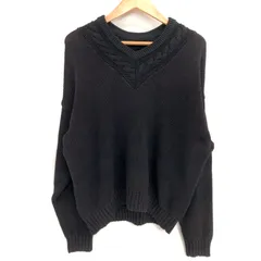【中古品】 OLD GAP オールド ギャップ 90S COTTON KNIT V-NECK SWEATER Vネック セーター ニット 長袖 トップス 古着 ヴィンテージ 【146-260522-rs-02-fur】