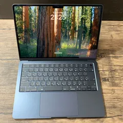[むつ65-052006] [併売] MacBook Air 13インチ Liquid Retinaディスプレイ Early 2024　バッテリー最大容量100％