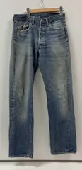 LEVI'S リーバイス ジーンズ 70s 66前期 ボタン 裏6 ボタンフライ 赤耳 501 クロカン ブルー アメリカンカジュアル