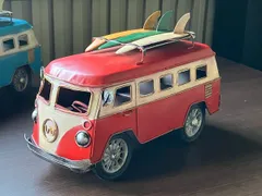 郵便局　配達車　フォルクスワーゲン　ブリキ 2026年最新】ワーゲンバス ブリキの人気アイテム - メルカリ