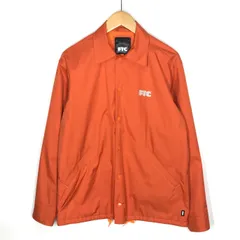 【倉吉店】FTC | エフティーシー  WATERPROOF COACH JACKET コーチジャケット オレンジ 【95】のサムネイル