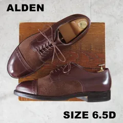 2026年最新】alden パンチドキャップトゥの人気アイテム - メルカリ