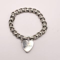 たぬき様専用です。GUCCI グッチ ハート パドロック チェーンリング 9