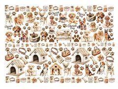 ポーセラーツ 転写紙 【セット割】ChouChou Dog -シュシュドッグ転写紙