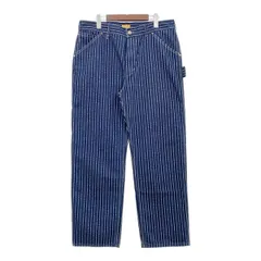 HUMAN MADE ヒューマンメイド ペインターパンツ ワーク WABASH WORK PANTS HM29PT005 メンズ XLサイズ インディゴ ボトムス DM19101■のサムネイル
