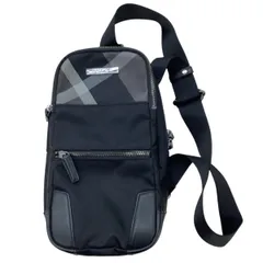 BLACK LABEL CRESTBRIDGE ブラックレーベル・クレストブリッジ メンズ ボディバッグ ブラック