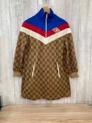 GUCCI グッチ ロゴ テクニカル ジャージー ドレス ワンピース XSサイズ 平塚店　衣料品　㊱のサムネイル