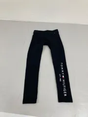 送料無料★TOMMY HILFIGER トミーヒルフィガー★ロングタイツ　スパッツ　ストレッチパンツ★キッズ　子供　122 ブラック　#80522sj58のサムネイル