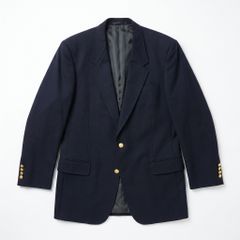 Lauren Ralph Lauren紺ブレ金ボタンテーラードジャケット - メルカリ