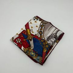 フェラガモ スカーフ シルク 約87㎝ × 約85㎝ - メルカリ