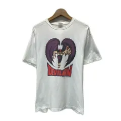 【中古】　BANPRESTO　Tシャツ　半袖　カットソー　トップス　クルーネック　キャラT　キャラクター　デビルマン　不動明　(C)DYNAMIC PLANNING　漫画　永井豪　非売品　プリント　古着　/1953のサムネイル