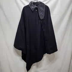 Engineered Garments エンジニアードガーメンツ ● 襟コーデュロイ切替ウールポンチョ マントのサムネイル