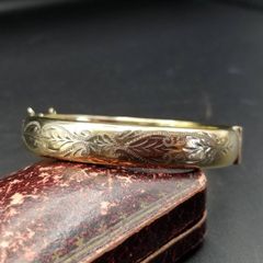 希少！【20年前に英国で入手】スターリングシルバー925のバングル★刻印あり 希少！【20年前に英国で入手】スターリングシルバー925のバングル