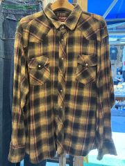Schott ショット チェックシャツ Sサイズ 100周年 - メルカリ