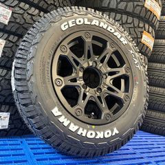 16インチ⭐️ヨコハマAT4✨⭐️車検対応⭐️マットブラック⭐️新品⭐️キャラバン⭐️ ⭐️キャラバン用⭐️16インチ⭐️ヨコハマAT4⭐️車検対応⭐️マット