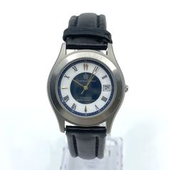 OMEGA オメガ シーマスター120M ネイビー文字盤 クオーツ メンズ