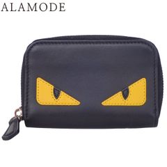 美品】フェンディ コインケース モンスター バグズ アイ ブラック