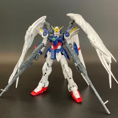 【中古品/汚れ、キズ】 RG 1/144 XXXG-00W0 ウイングガンダムゼロ EW 完成品 組立済みMG HG ガンダム ジャンク まとめ Gunpla 2558のサムネイル