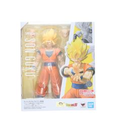(재판매) SHFiguarts(피규아츠) 슈퍼 사이어인 풀 파워 손오공 드래곤 볼 Z 완성품 가동 피규어 반다이 스피릿츠