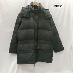 現行 25AW 極美品】ジェイプレス ノーカラーツイードジャケット 紺 XL