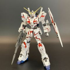 [정크품/더러움, 상처, 먼지 많다, 상태 나쁜] RG 1/144 유니콘 건담 완성품 조립 완료 MG HG 건담 정크 정리 Gunpla 2560