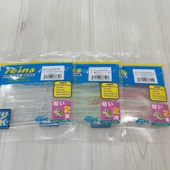 【アウトレット品】reins レイン アジワーム かめや釣具オリジナルアソート 3パックセットのサムネイル