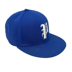 ♪4350 ファットランク キャップ OLD P LOGO ブルー 青 帽子 中古 PHATRNKのサムネイル