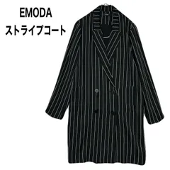 EMODA エモダ ストライプコート 羽織り Fのサムネイル