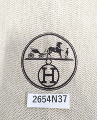 極美品【2654N37】特大サイズ エルメス 保存袋 巾着袋 布袋