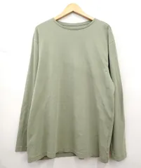 ★7293☆Porter Classic ポータークラシック 無地 コットン 長袖 ストレッチ カットソー　美品　Lのサムネイル
