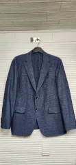 DAKS ブルー CHECK パータン メンズ ジャケット 103号