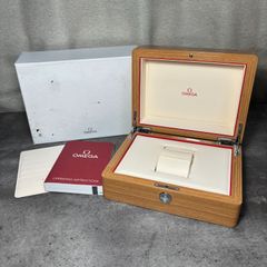 オメガ OMEGA 時計箱 ケース 空箱 木箱 - メルカリ