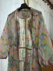 DAKS フラワー パータン ロングジャケットのサムネイル