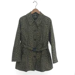 FENDI フェンディ レオパード柄コート サイズ:42 ロングジャケット/ヒョウ柄    ブラウン レディース / 240001204887のサムネイル