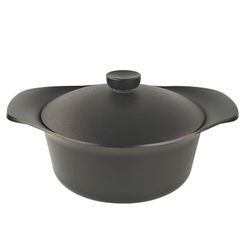 未使用 柳宗理 南部鉄器 鉄鍋深型 22㎝ TEKKI 蓋 ハンドル付き - メルカリ