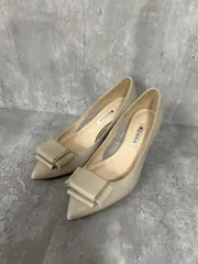 DIANA ダイアナ ポインテッドトゥ ミドルヒール パンプス size23/ベージュ ■■◎レディースのサムネイル