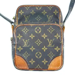 LOUIS VUITTON ルイ・ヴィトン ショルダーバッグ モノグラム・アマゾン  ブラウン ダークブラウン モノグラムキャンバス レザー ヴィンテージ ユニセックス