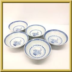 蛍手 煎茶碗 5客セット 中国茶器 - メルカリ