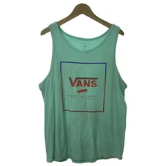 【中古】　VANS　タンクトップ　トップス　クルーネック　ブランドロゴ　プリント　ストリート　古着　/7035のサムネイル