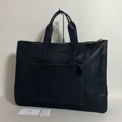2605-136｜美品｜コーチ ビジネスバッグ レザー ブラック - メルカリ