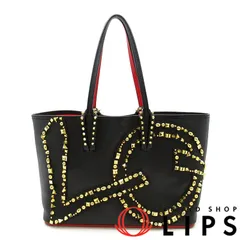 クリスチャンルブタン カバタ スタッズスモールトートバッグ 3195247 Q279 レザー レディース トートバッグ ブラックのサムネイル